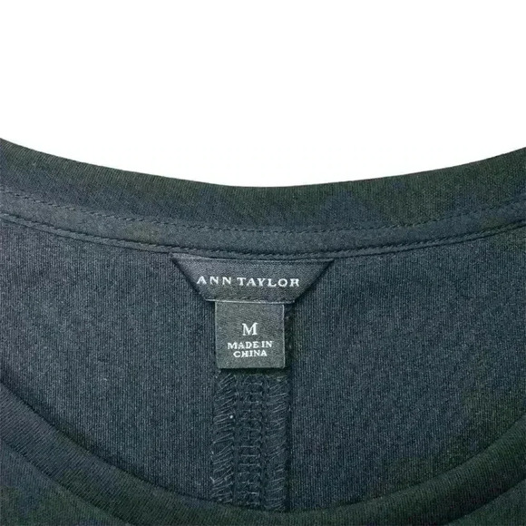 Ann Taylor Side Zipper Sleeveless Blouse Size M - Picture 2 of 7